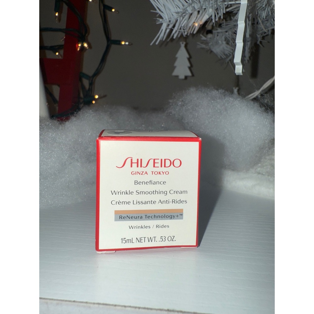 Shiseido Benefiance Wrinkle Smoothing‎ Cream Sample 15ml 53oz Anti Aging Face